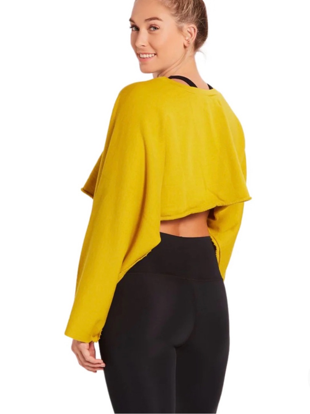 Niyama Sol Cropped Oversized Sweater - (charcoal grey)
